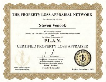 PLAN Certified Property Loss Appraiser