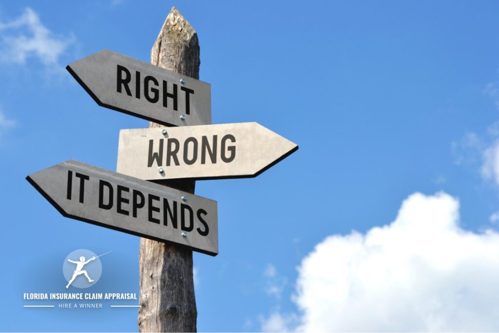 Right Wrong It Depends